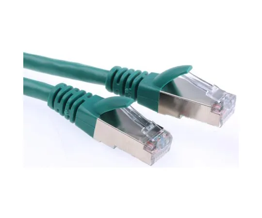 63-4645-93　RS PRO Green PVC Cat5e Cable F/UTP, 10m Male RJ45/Male RJ45 Terminated　557-389