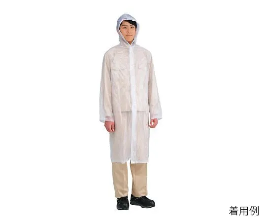 3-9376-01　Pocket Coat Clear 80cm　1222-90-80