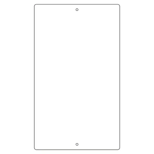 61-3393-37　Premises Sign K Vertical White　108510