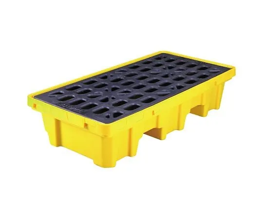 4-562-03　Drum can Spill Palette (With Drain) 120 L　SPP102