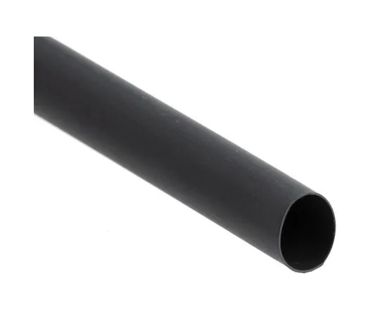 63-4612-41　RS PRO Heat Shrink Tube, Black 9.5mm Sleeve Dia. x 1.2m Length 2:1 Ratio　398-177