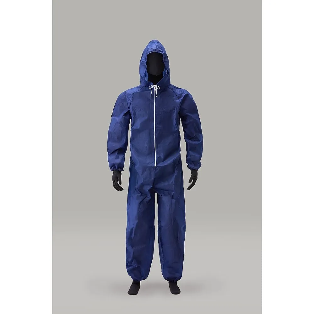 61-0002-25　AZ WORK(R) 1000 Coverall (Navy Blue) M　AZWORK1000NV-M
