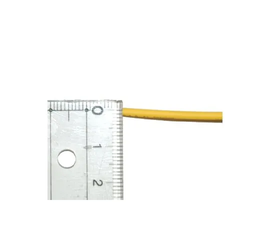 63-3048-23　Heat Shrink Tube Heat Resistant Type Yellow 1mm　W11Y