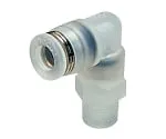 61-7647-13　Tube Fitting PP Elbow R1/8 Clean Package　PPL4-01-C
