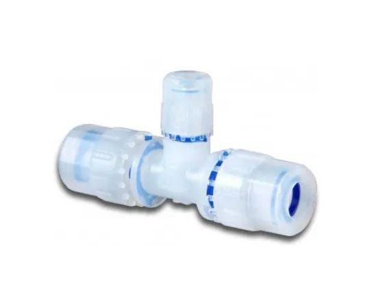 62-1059-95　Fluorocarbon Resin PFA Joint Reducing Union Tee　RUT-H6-H3-H6