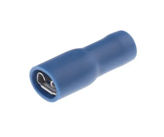 63-4641-79　RS PRO Blue Insulated Spade Connector, 4.8 x 0.5mm Tab Size, 1.5mm² to 2.5mm²　534-755
