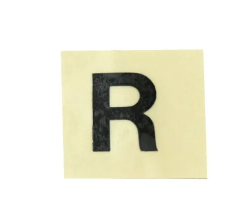 61-7398-09　Character Seal Black R 15mm　CL15B-R