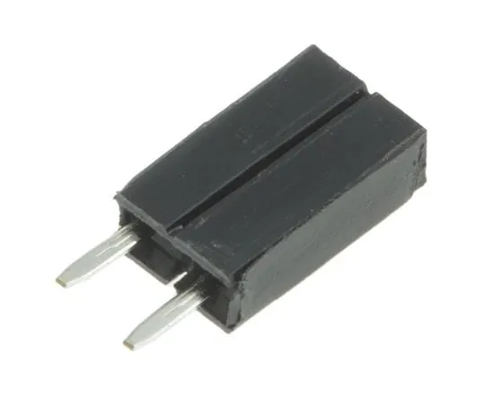 63-2999-11　RS Pro 2.54mm Pitch 2 Way 1 Row Straight PCB Socket, Through Hole, Solder Termination　251-8171