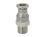 61-7634-35　［Discontinued］Stainless Steel (SUS316) Fitting Straight M5 x 0.8 Clean Package　SSC4-M5-C