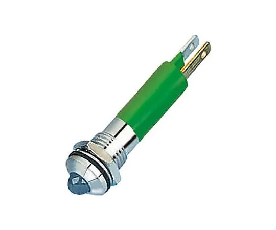 63-4587-30　RS PRO Green Indicator, 24 V ac/dc, 8mm Mounting Hole Size, Solder Tab Termination, IP67　211-522