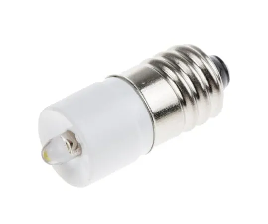 63-4586-07　LED Reflector Bulb, E10, White, Single Chip, 10mm dia., 6V ac/dc　207-523