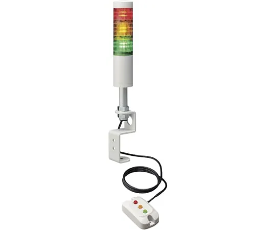 64-8914-99　Laminated signal lamp with switch box　HSST-3M2J-RYG