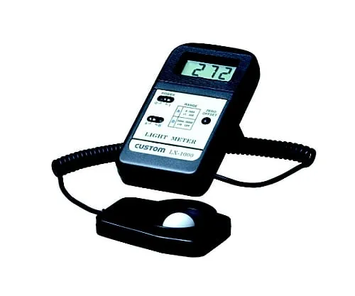 61-0003-05-56　Digital Illumination Meter with English Calibration Certificate　LX-1000
