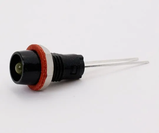 63-3060-47　LED Bracket concave body color: black Mounting Hole phi 7.3 mm yellow　DB20NBY