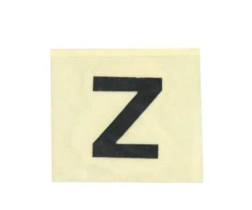 61-7398-17　Character Seal Black Z 15mm　CL15B-Z