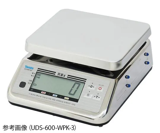 1-8847-11　Waterproof digital top plate with balance test 3kg　UDS-600-WPK-3