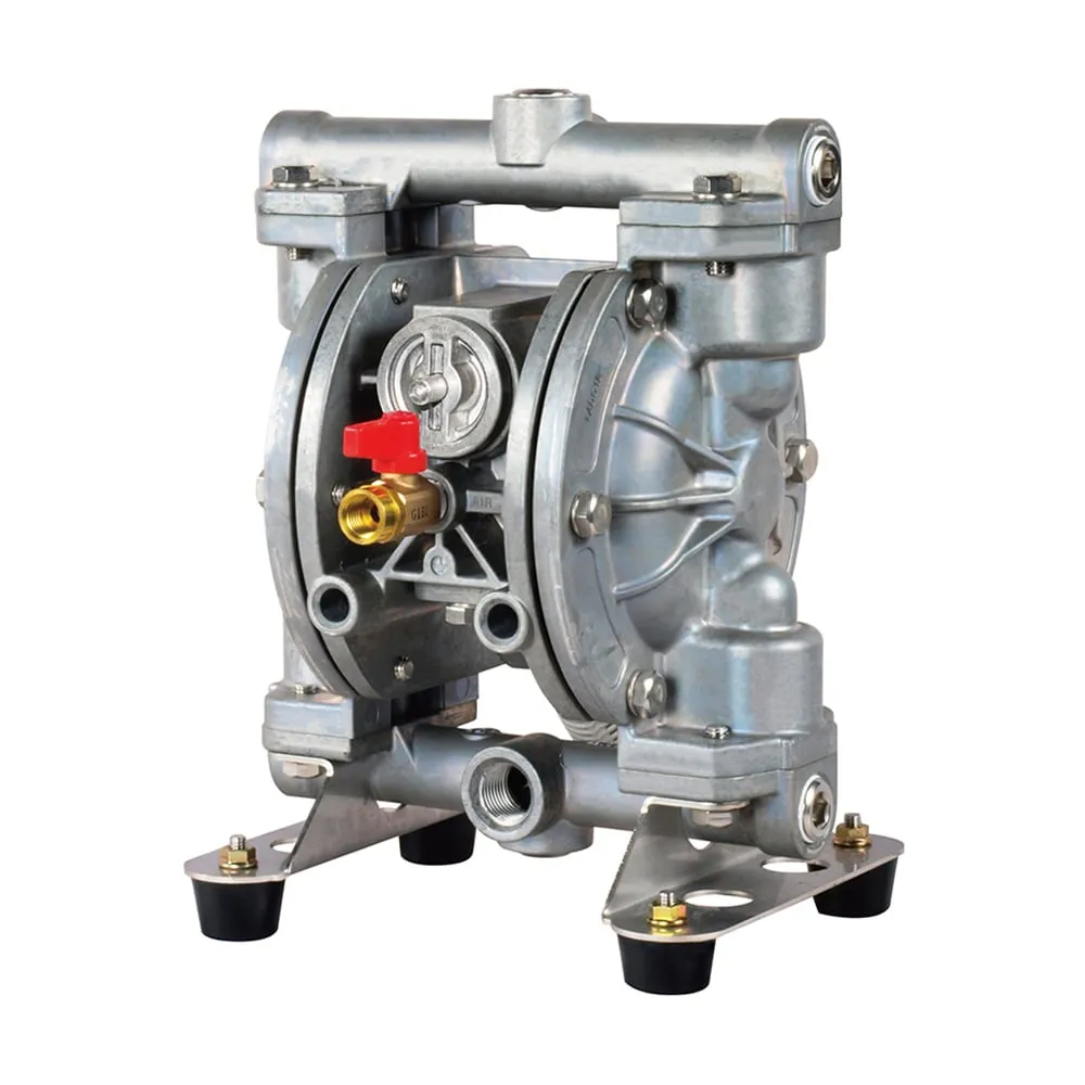 4-3963-01　Diaphragm Pump (Air Driven) Aluminum/NBR Approx. 60L/min　G15AN00