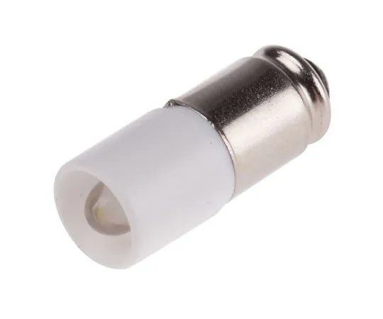 63-4585-02　LED Reflector Bulb, Midget Groove, White, Single Chip, 6mm dia., 12V ac/dc　203-587