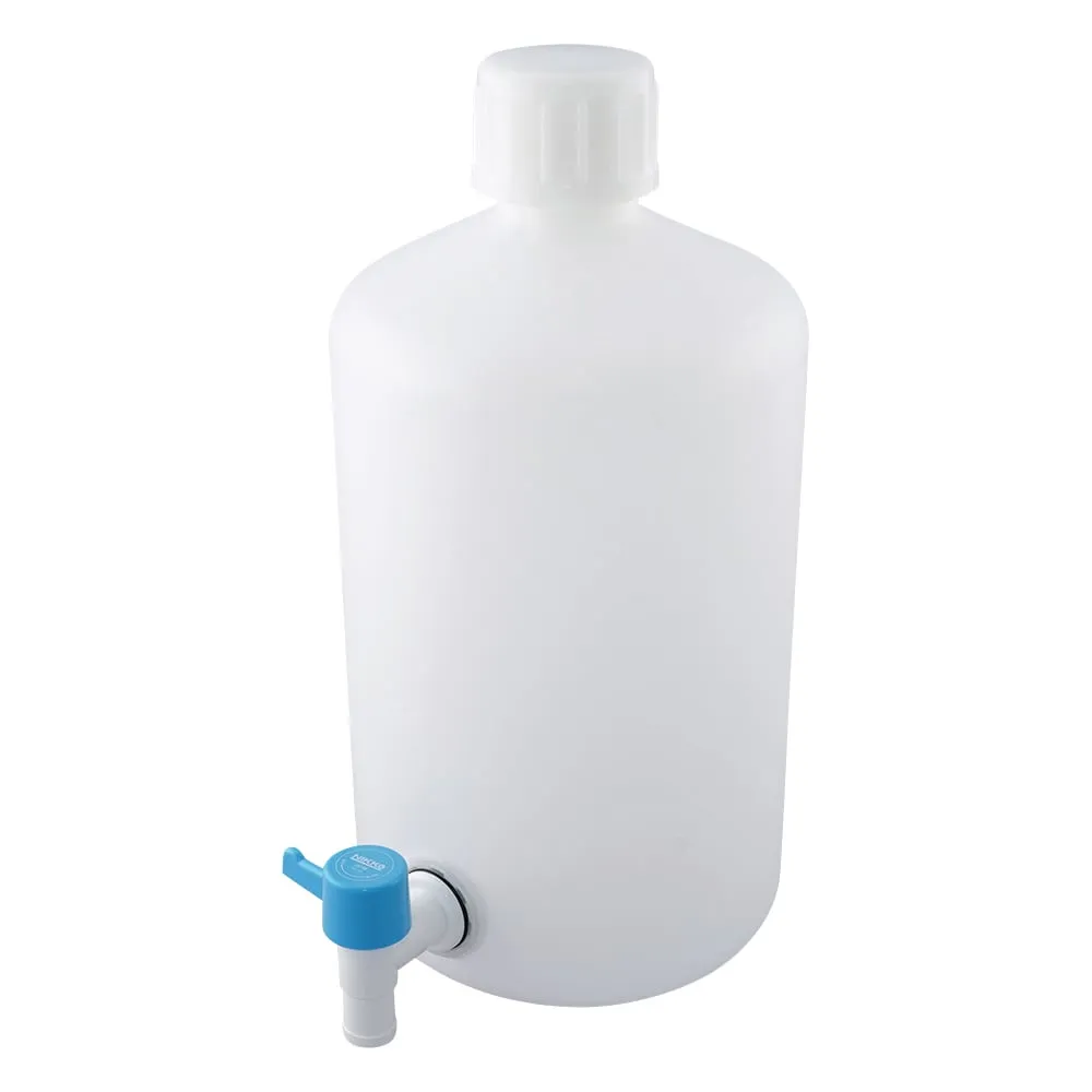 10-3504-55　Bottle with Lever Cock Narrow-Mouth Round 5L　1035-04