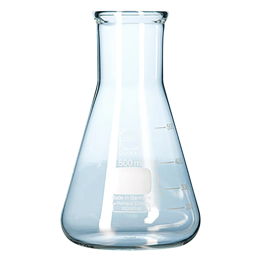 3-6127-01　Extra Thick Erlenmeyer Wide-Mouth Flask 100mL　212272402