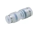 61-7646-99　Tube Fitting PP Different Diameter Union Straight φ6-φ4 Clean Package　PPG6-4-C