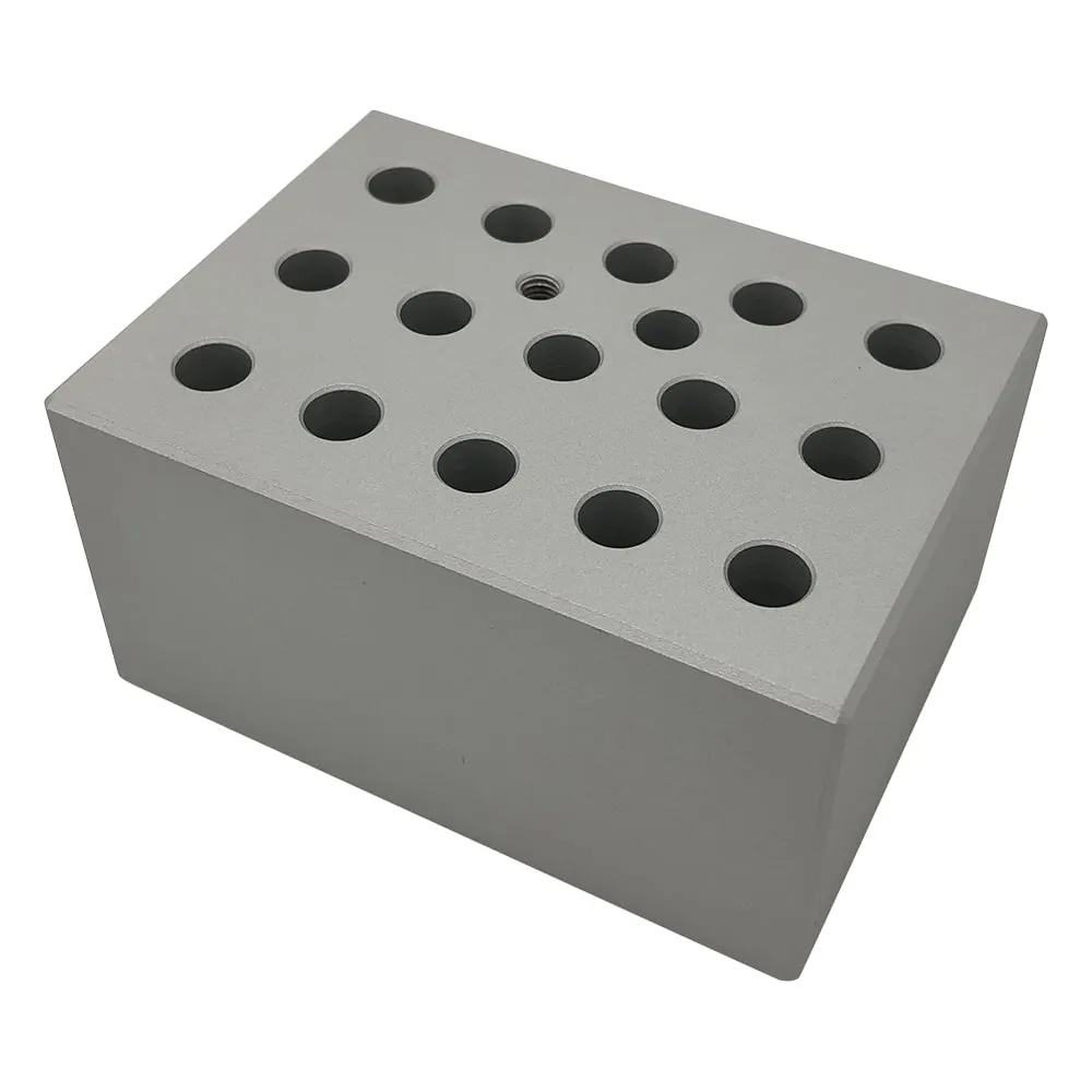 2-9501-12　Half Block 0.5mL Tube for 15 Tubes, for Cool Block Bath　MC-B0.5H