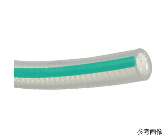 67-2222-98　Heat and Pressure Resistant Hose for Food Toyosilicone P Hose Inner Diameter 25.4 mm x Outer Diameter 35.5 mm Length 10 m　TSIP-25-10