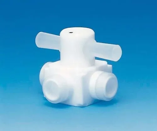 61-4379-32　PTFE Female Four-Way Valve Injection Type Rc1/4　F-2024-01