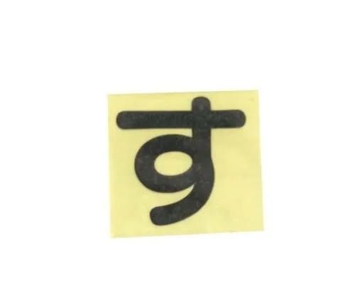 61-7395-81　Character Seal Black Su　CL30B-