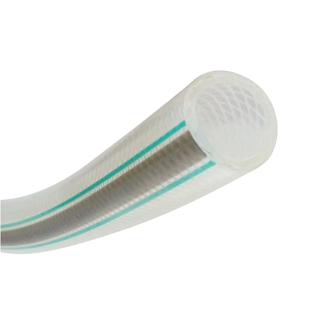 1-2894-03-01　Chemical-Resistant/Solvent/Food Fluorine Hose TOYOFUSSO(R) Inner Diameter 15 mm x Outer Diameter 22 mm Length 1 m　FF-15-1