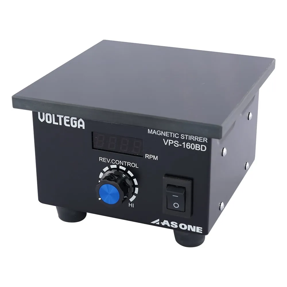 3-6757-01-22　VOLTEGA Power Stirrer (Phenolic Resin) Digital Type 160 x 160 mm with Pre-shipment Inspection Certificate　VPS-160BD