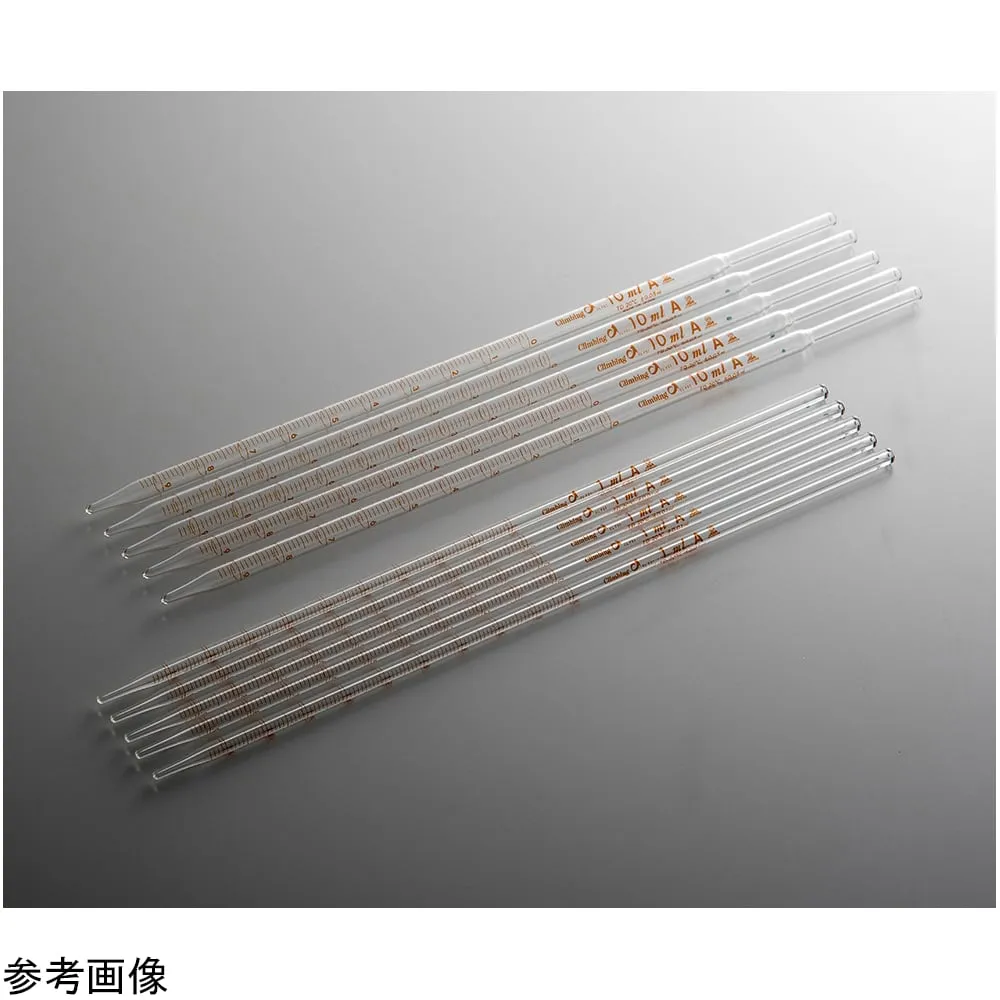 4-4597-01　Green Tip Measuring Pipette 0.1ml　2058-01-10