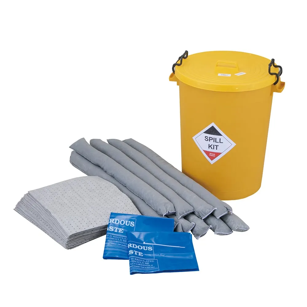 2-985-21　Emergency liquid absorption kit (for water, oil and solvents)　GSK6E
