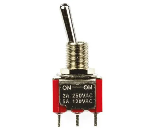 63-4610-97　RS PRO SPDT Toggle Switch, Latching, Panel Mount　394-459