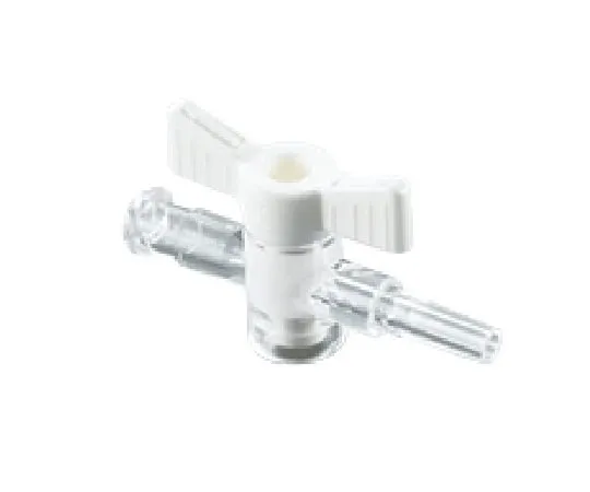 3-6247-01　Luer Stopcock Two-Way Cock Female Luer/Male Luer　13812