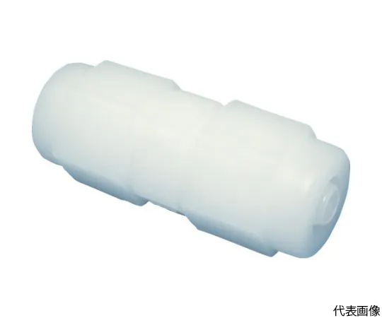 62-2494-25　FU Connector (Straight, Polypropylene, WHITE, 1760-10)　FCS1216PP
