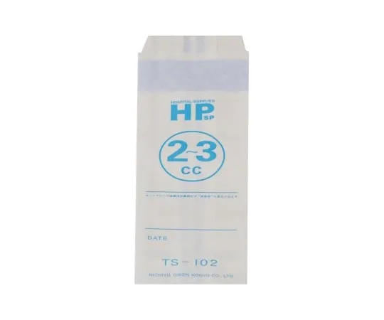 0-198-04　［Discontinued］HP Sterilization Bag 55 x 150mm 1000 Pieces　TS-102