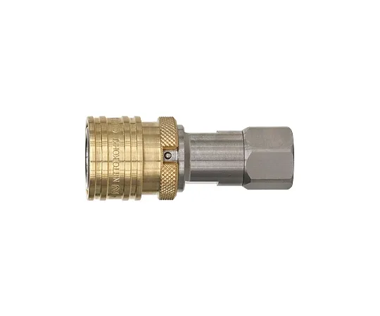 65-9569-39　［Discontinued］Hot-water Coupler mounting screw size: R1/4 mass (g): 150 L (mm): 66　HW-2S-FBRASSFKM