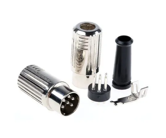 63-4634-41　RS PRO 6 Pole Din Plug, 4A, 100 V ac　491-150