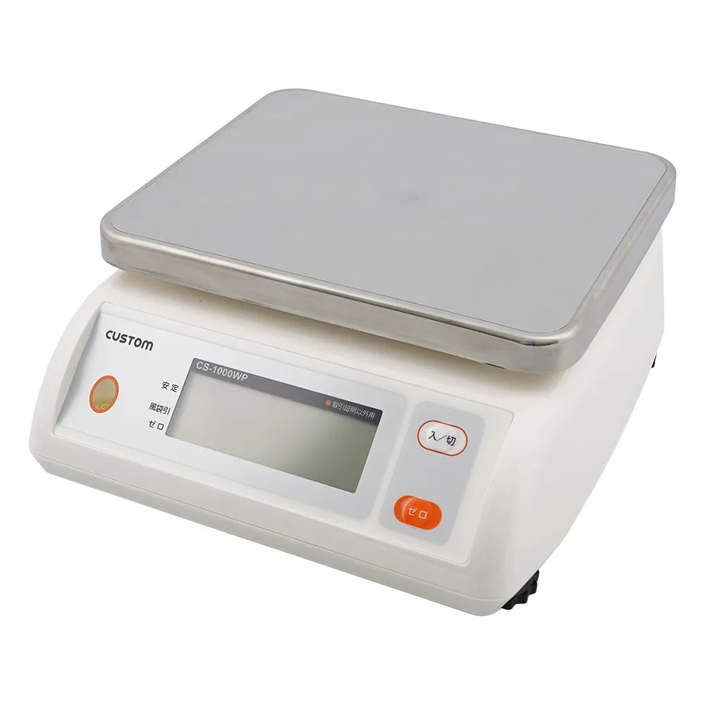 1-1937-01-20　Waterproof Scale With Calibration Certificate　CS-1000WP