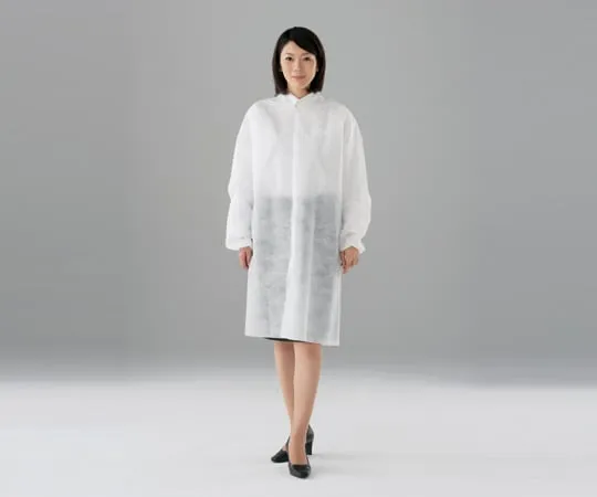 2-7783-01　Sani Net Disposable White Coat　CN402