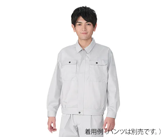 3-792-02　Work Jacket Silver M　80500-036-M