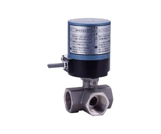65-1885-61　Small Electric < EA Model/ON/OFF > SCS 14 A horizontal Three-Way Ball Valve (EA 100 UTNE) Nominal Diameter 15 mm　EA100-UTNE15A
