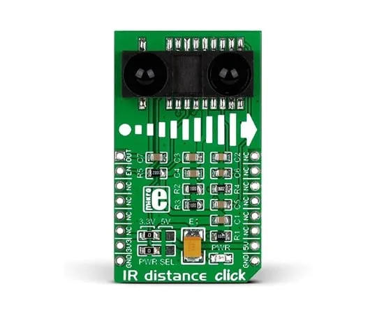 68-2203-40　［Discontinued］MIKROE IR Distance Click　SEN-18948
