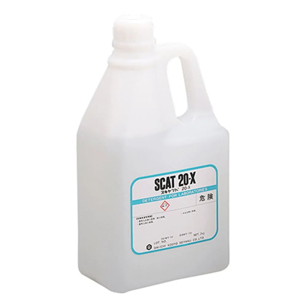 6-9603-01　Liquid Detergent SCAT(R) Alkaline 2kg　20X