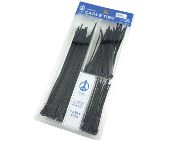 63-3050-44　Tie Band set black　DB-75BK