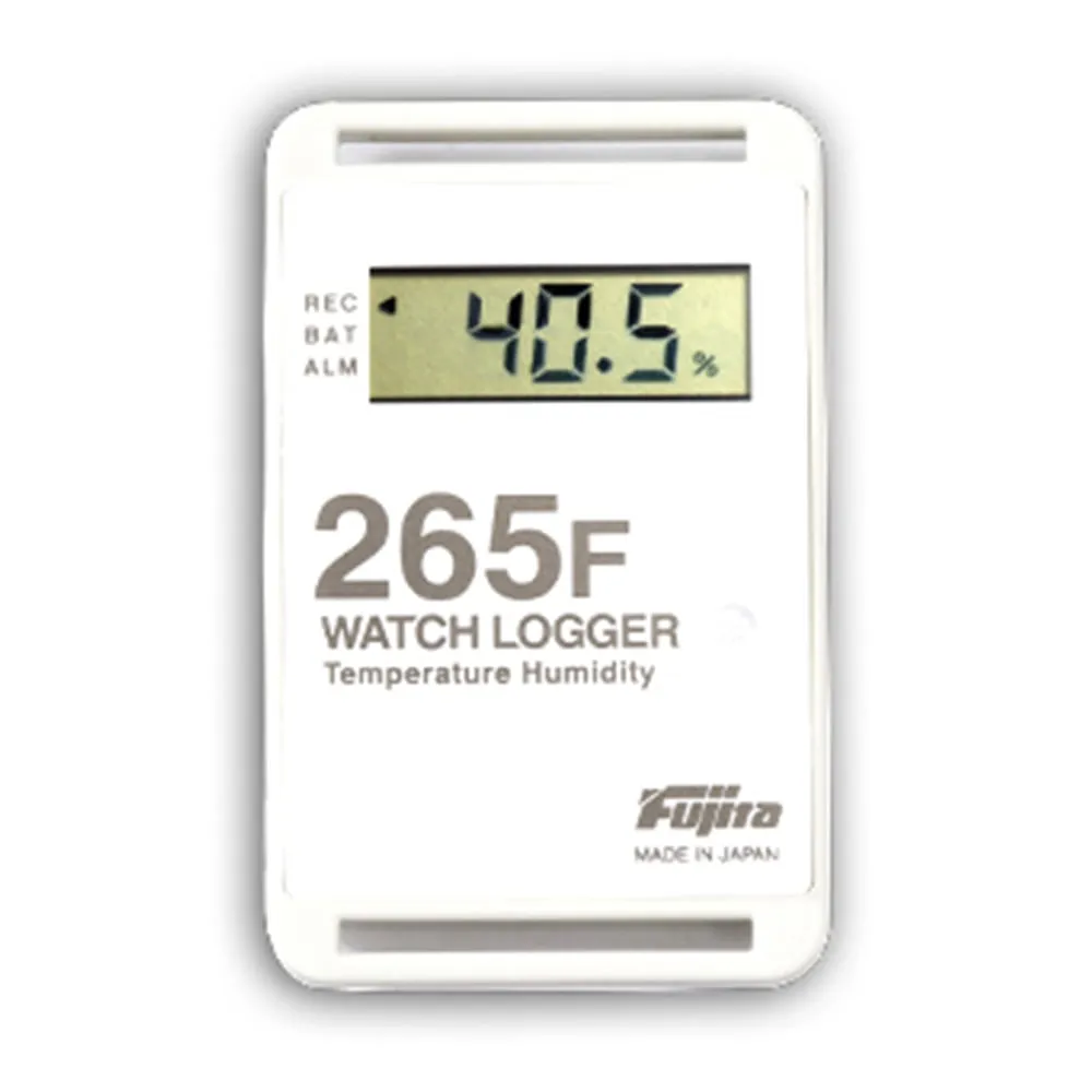 3-5298-06-20　Individual Temperature Control Logger By Sample Temperature/Humidity Type White Calibration Certaificate　KT-265FW