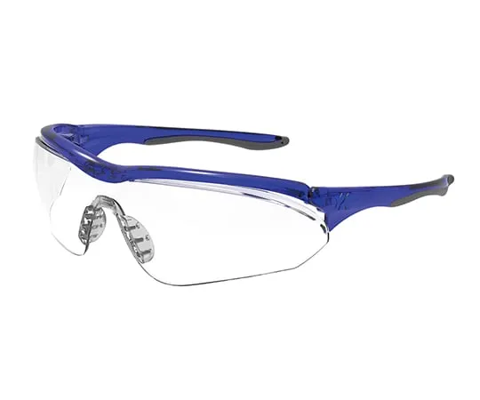 63-6342-52　JIS Lightweight Protective Glasses Blue　LF-501CLABL
