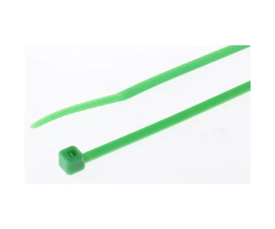 63-4592-48　RS PRO Green Cable Tie Nylon, 100mm x 2.5 mm　233-225