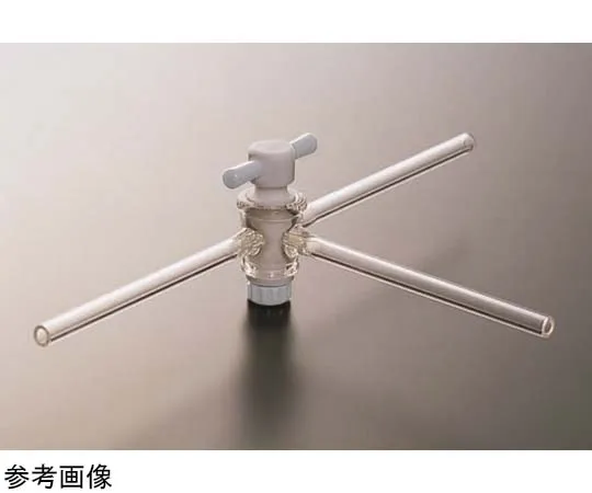 65-6841-63　PTFE Three-Way Cock φ6 18　2008-01